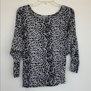 4/$20 Charlotte Russe animal print half sleeve